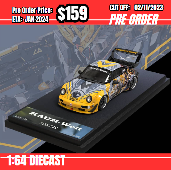 PO-$159 *Time Micro* 1:64 RWB964 Banshee [OD29/10]