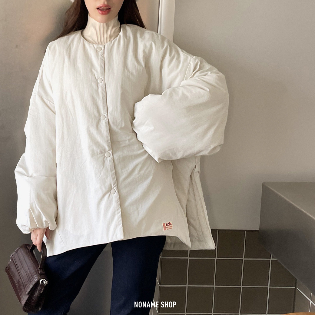 JAVA Collaboration 輕量 無領夾克 四色 (女款)