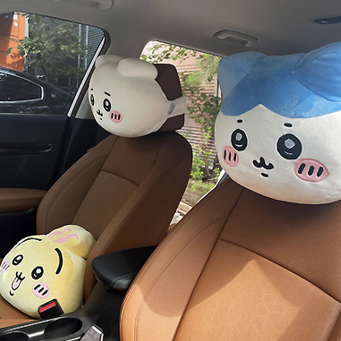 預訂｜韓國Chiikawa 車用頸枕靠枕咕𠱸 