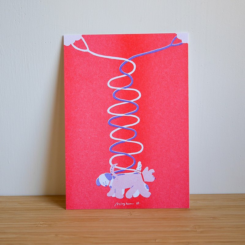 miii｜明信片｜沒完沒了