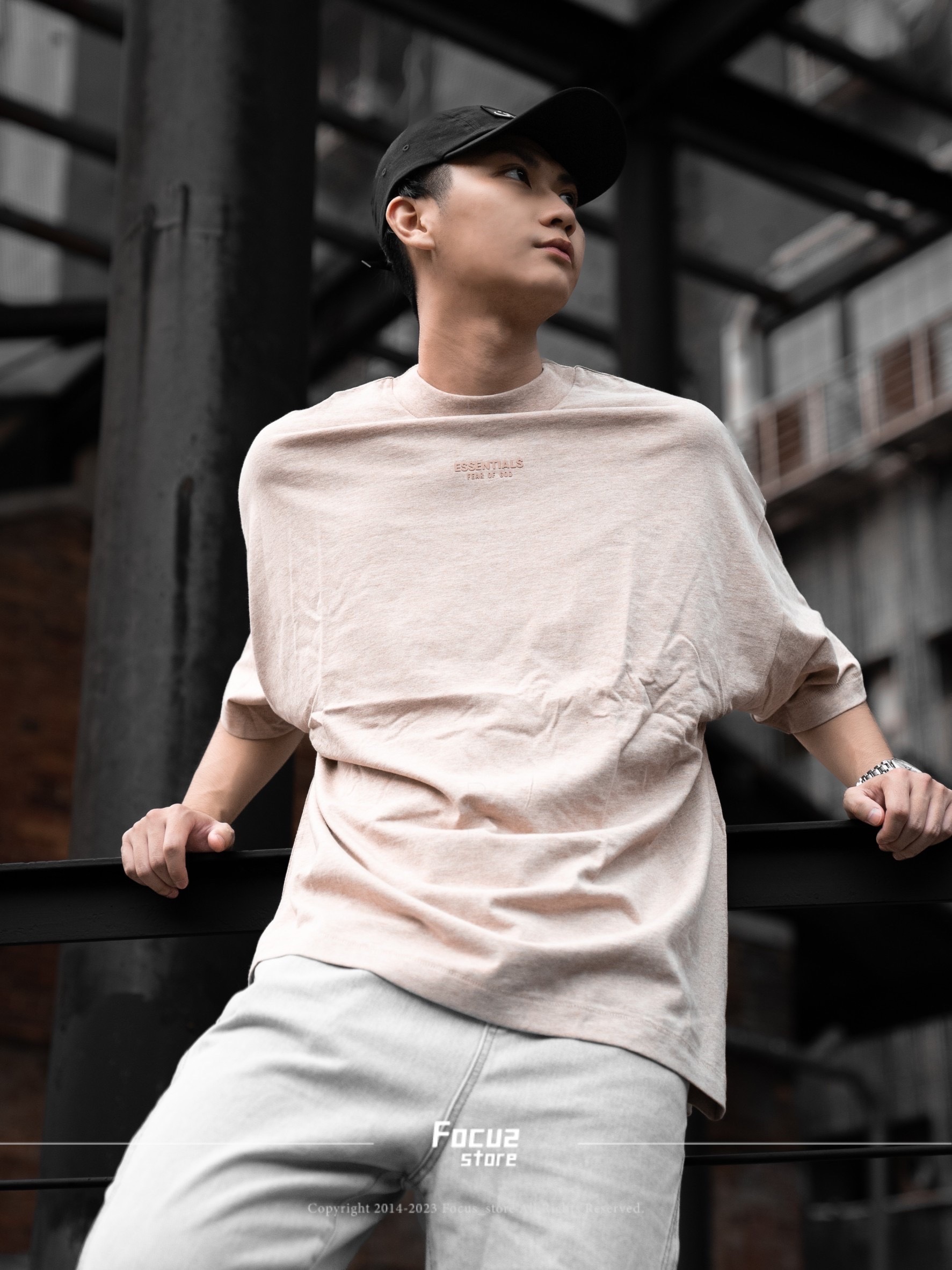 【Focus Store】現貨秒發 Essentials FW23 Tee "Gold Heather" 暮云金 125BT232003F