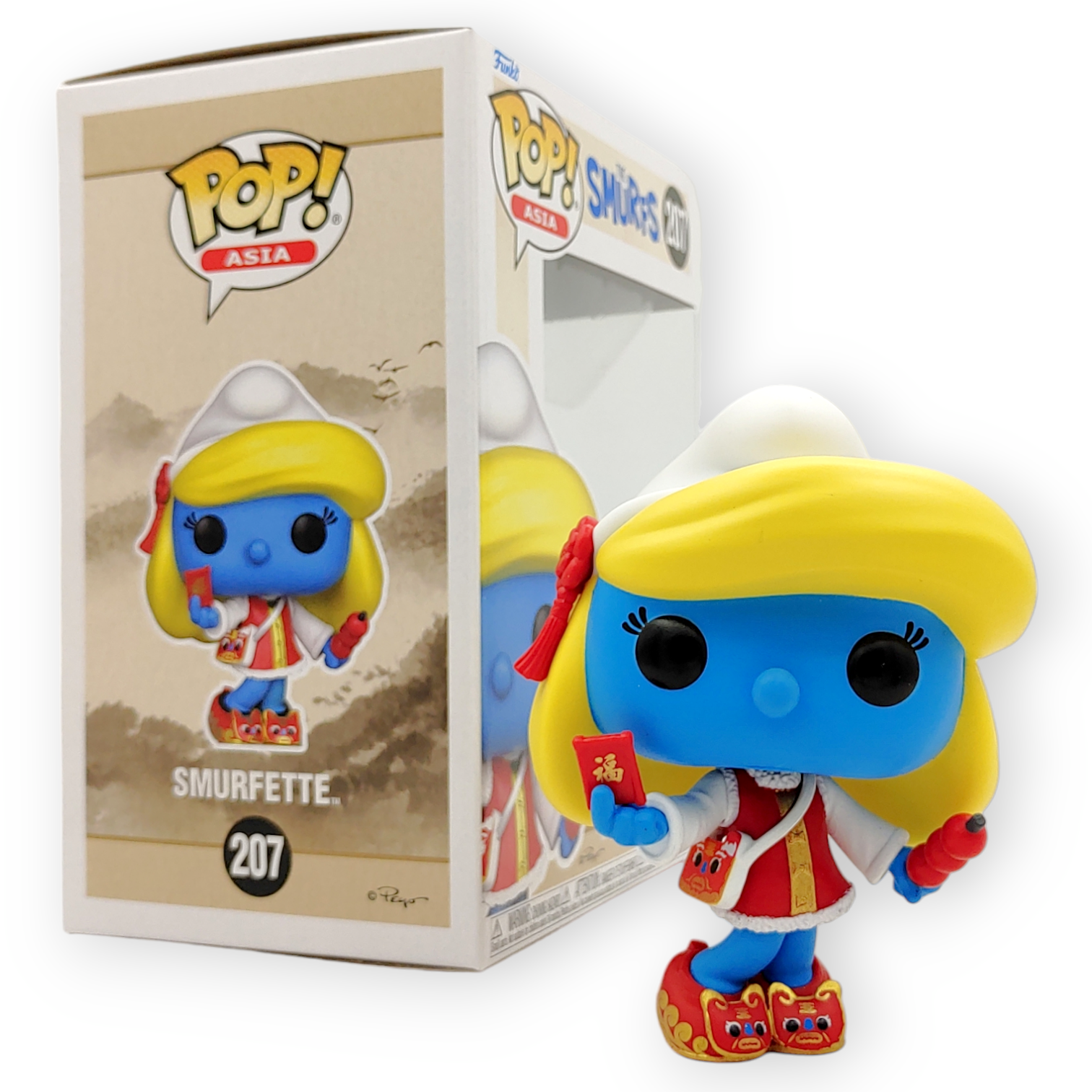 FUNKO POP<藍精靈>美芝(中國節慶版)-No.207