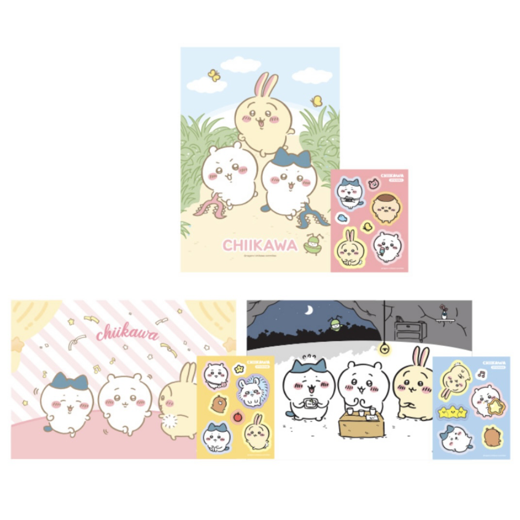 預訂｜韓國Chiikawa Poster & Sticker Set