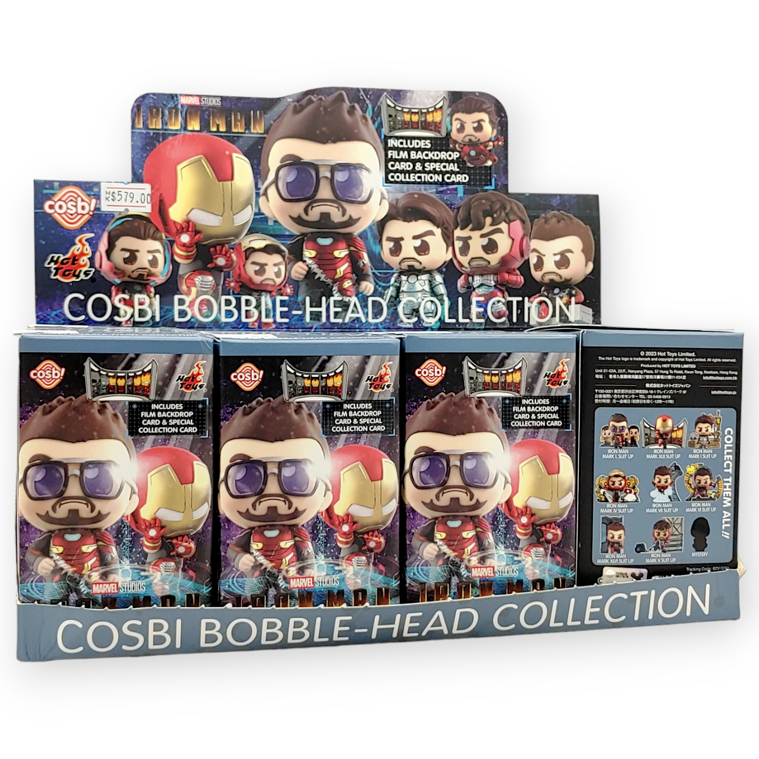 Hot Toy Cosbi《IronMan》IronMan鐵甲奇俠公仔