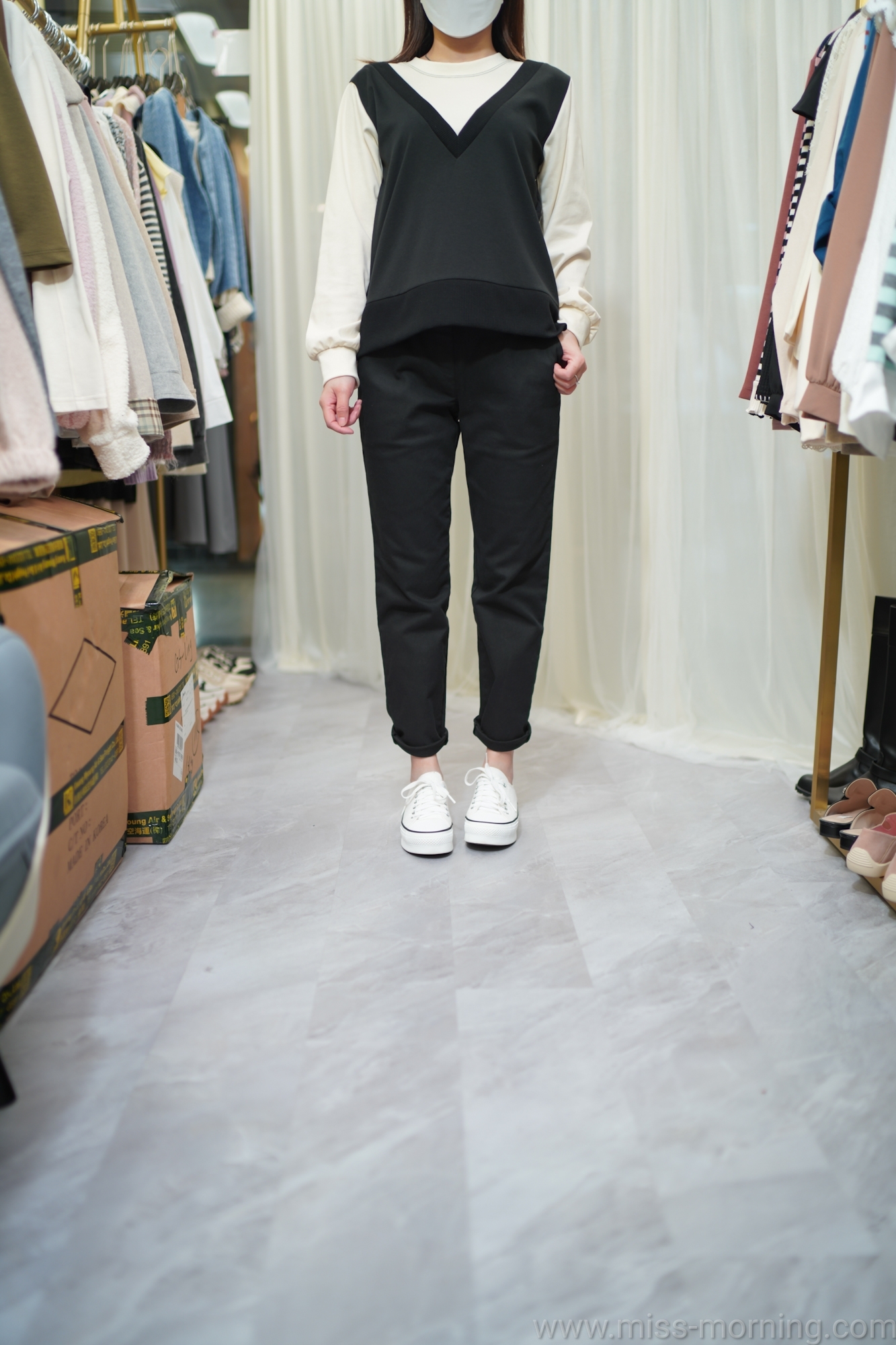 假兩件款上衣(13493)