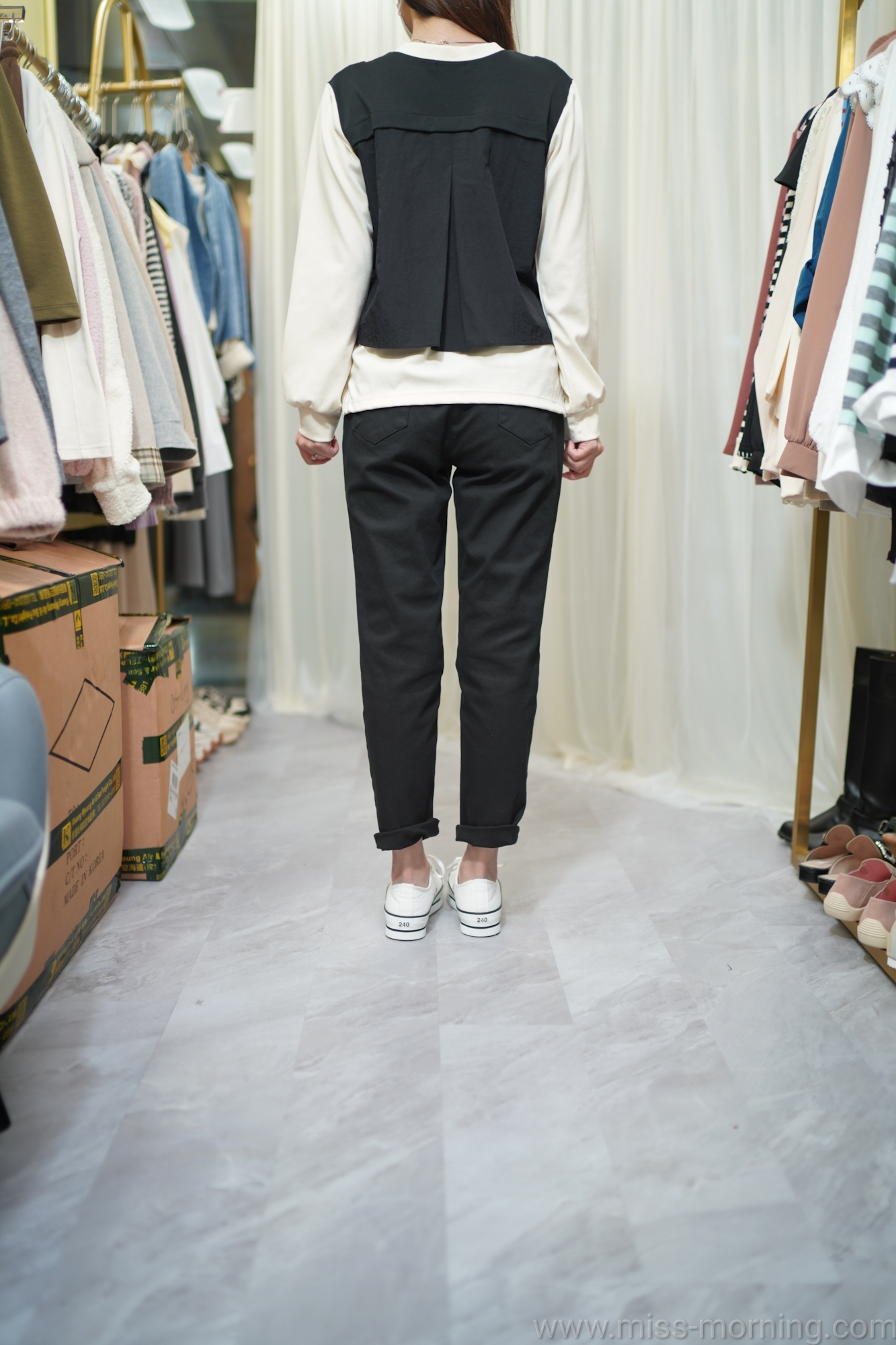 假兩件款上衣(13493)