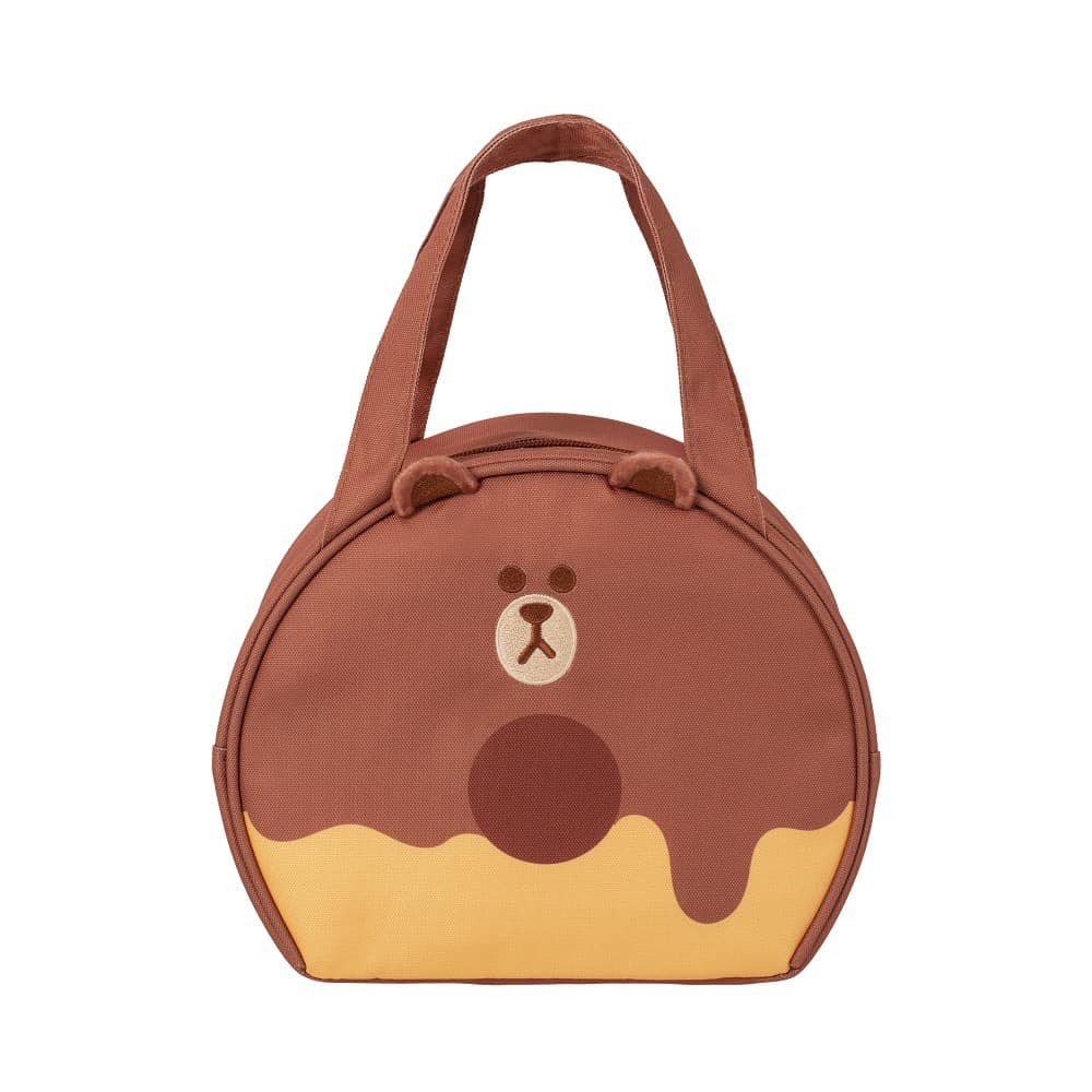 Mister Donut x Line friends 熊大保冷袋