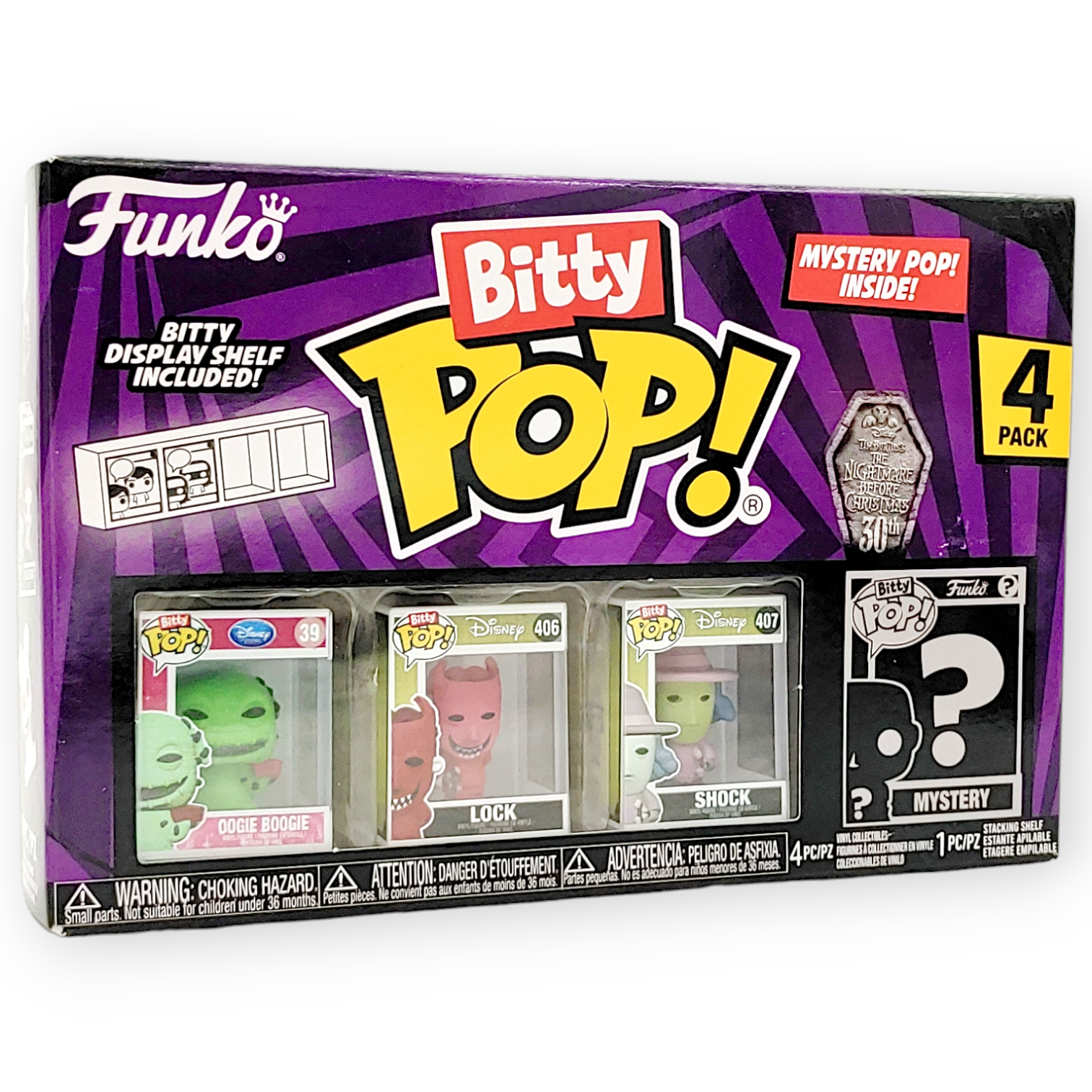 FUNKO Bitty Pop<怪誕城之夜>(烏基布基+鎖頭+驚嚇+隨機)