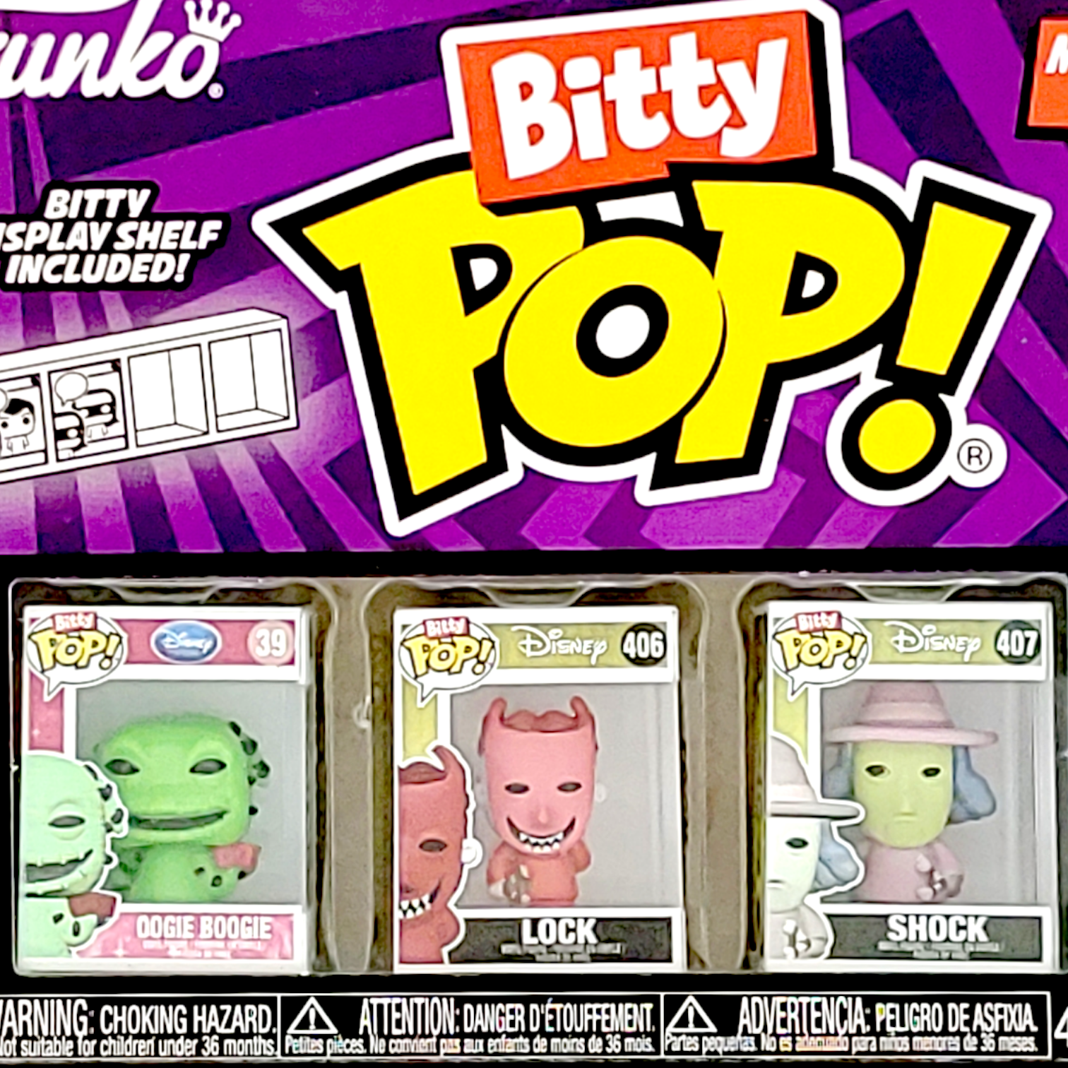 FUNKO Bitty Pop<怪誕城之夜>(烏基布基+鎖頭+驚嚇+隨機)