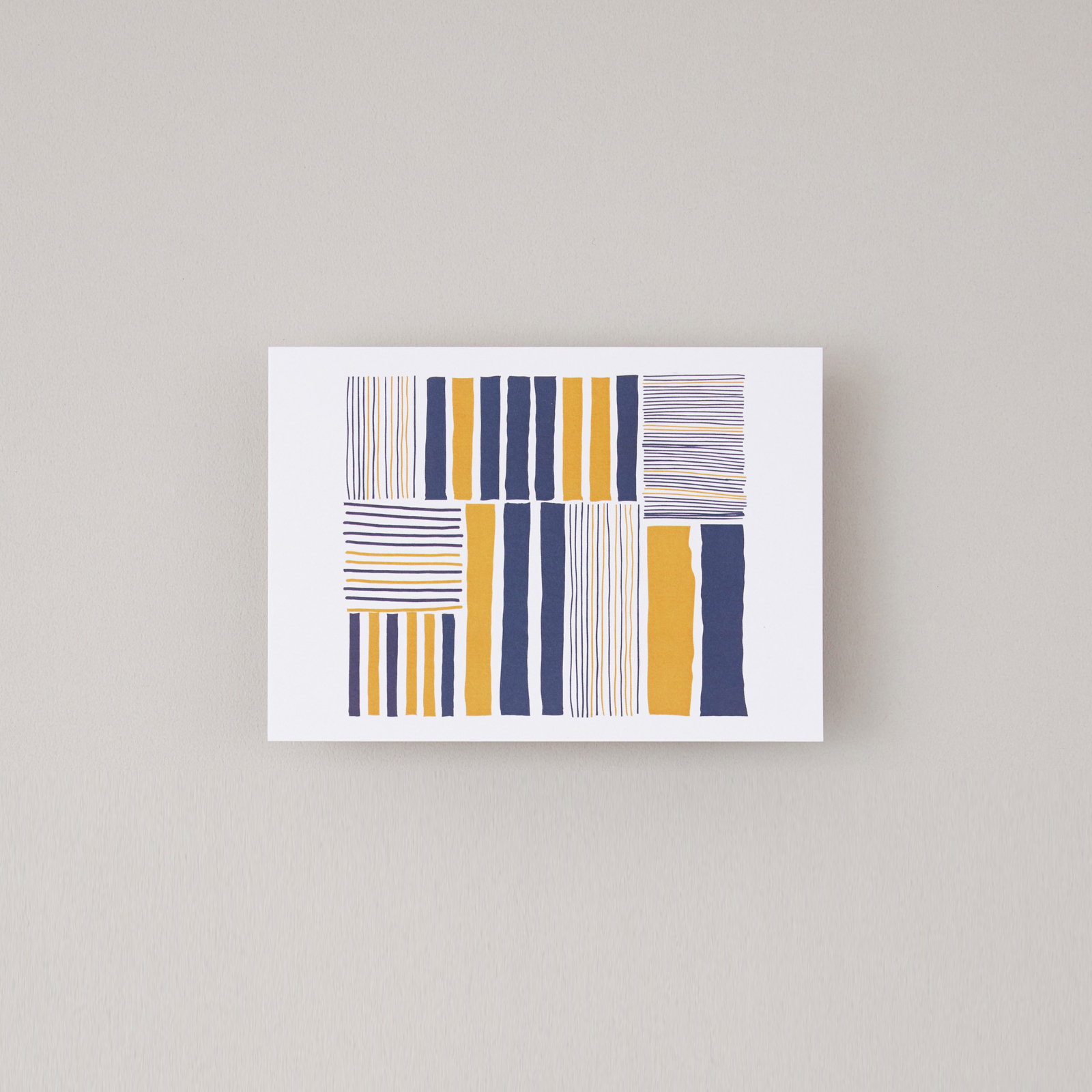 明信片 / 鐵皮屋黃藍