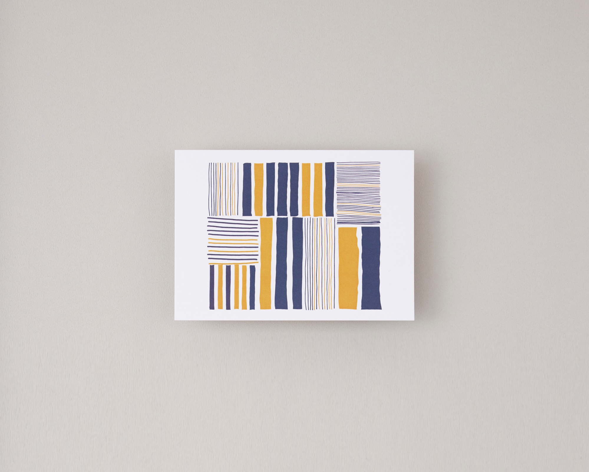 明信片 / 鐵皮屋黃藍