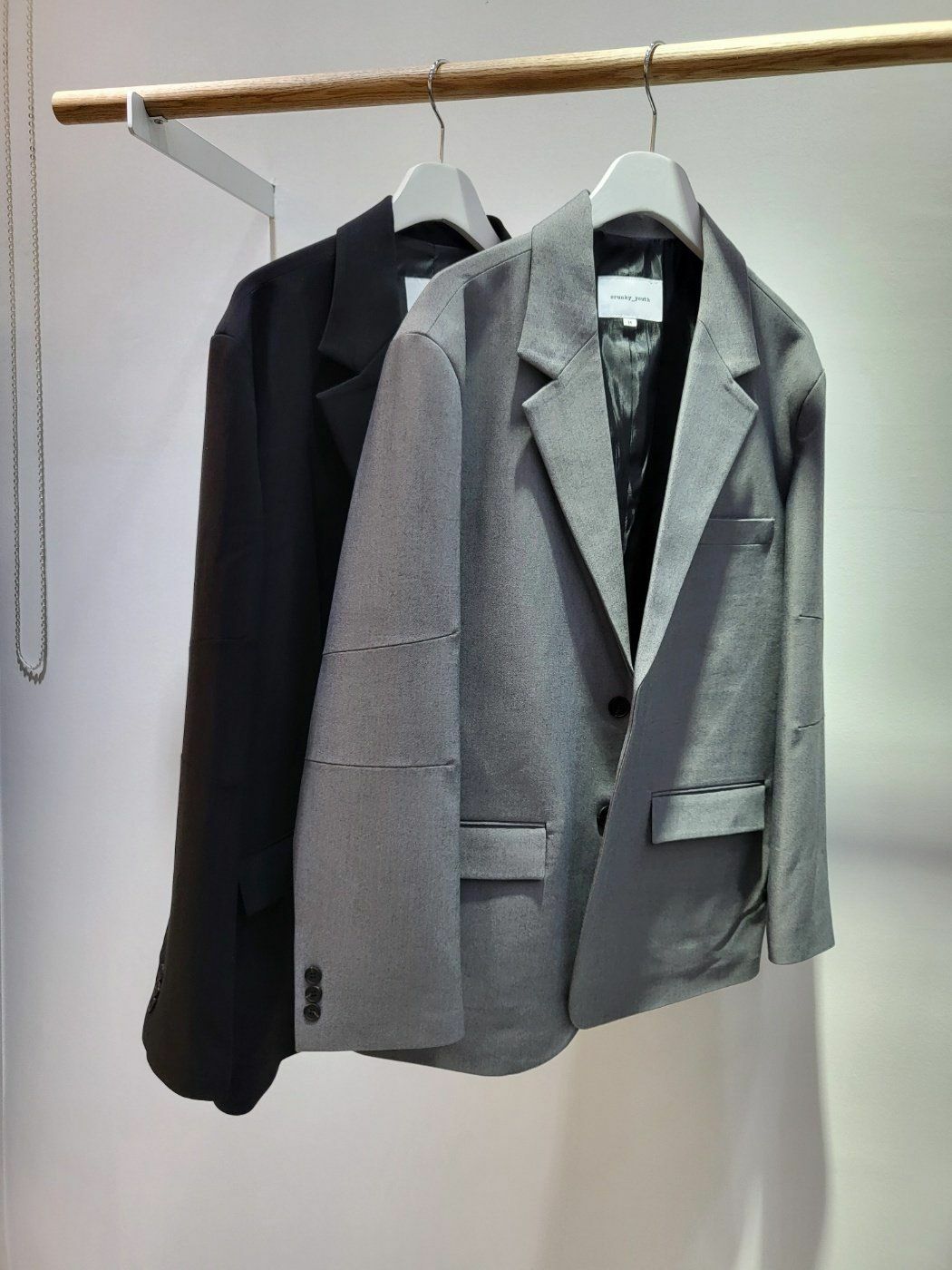 淨色西裝褸 Crunky_youth-001JK