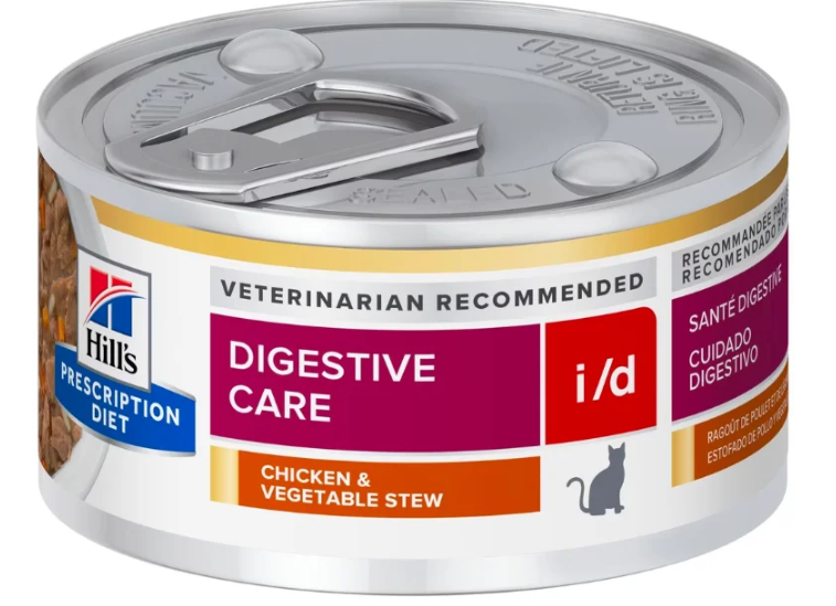 希爾思™處方食品 貓用i/d™ 消化系統護理 （雞肉及蔬菜味）2.9oz (24罐裝)