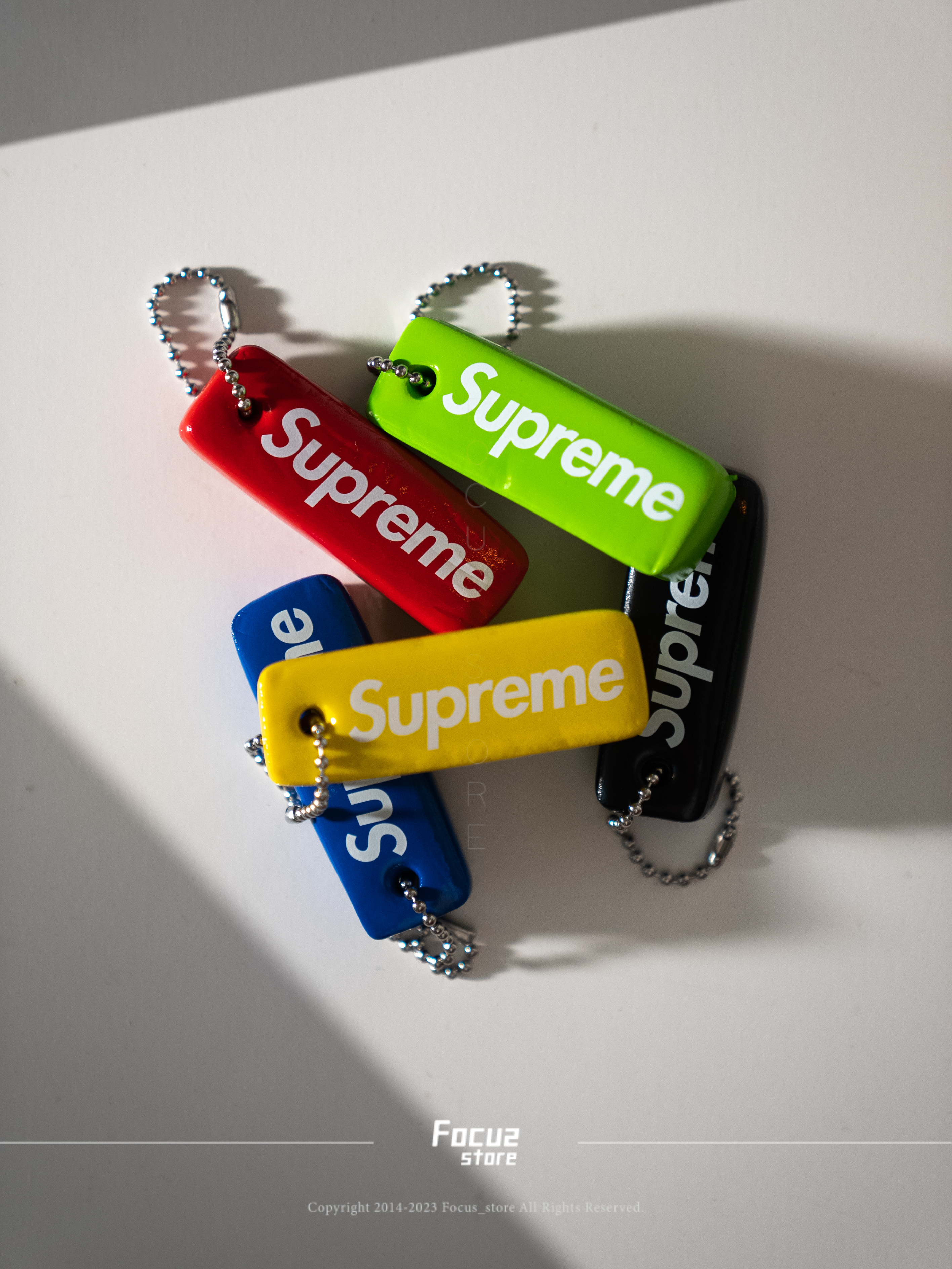 【Focus Store】現貨秒發 Supreme FW23 Week7 Floating Keychain 鑰匙圈 五色