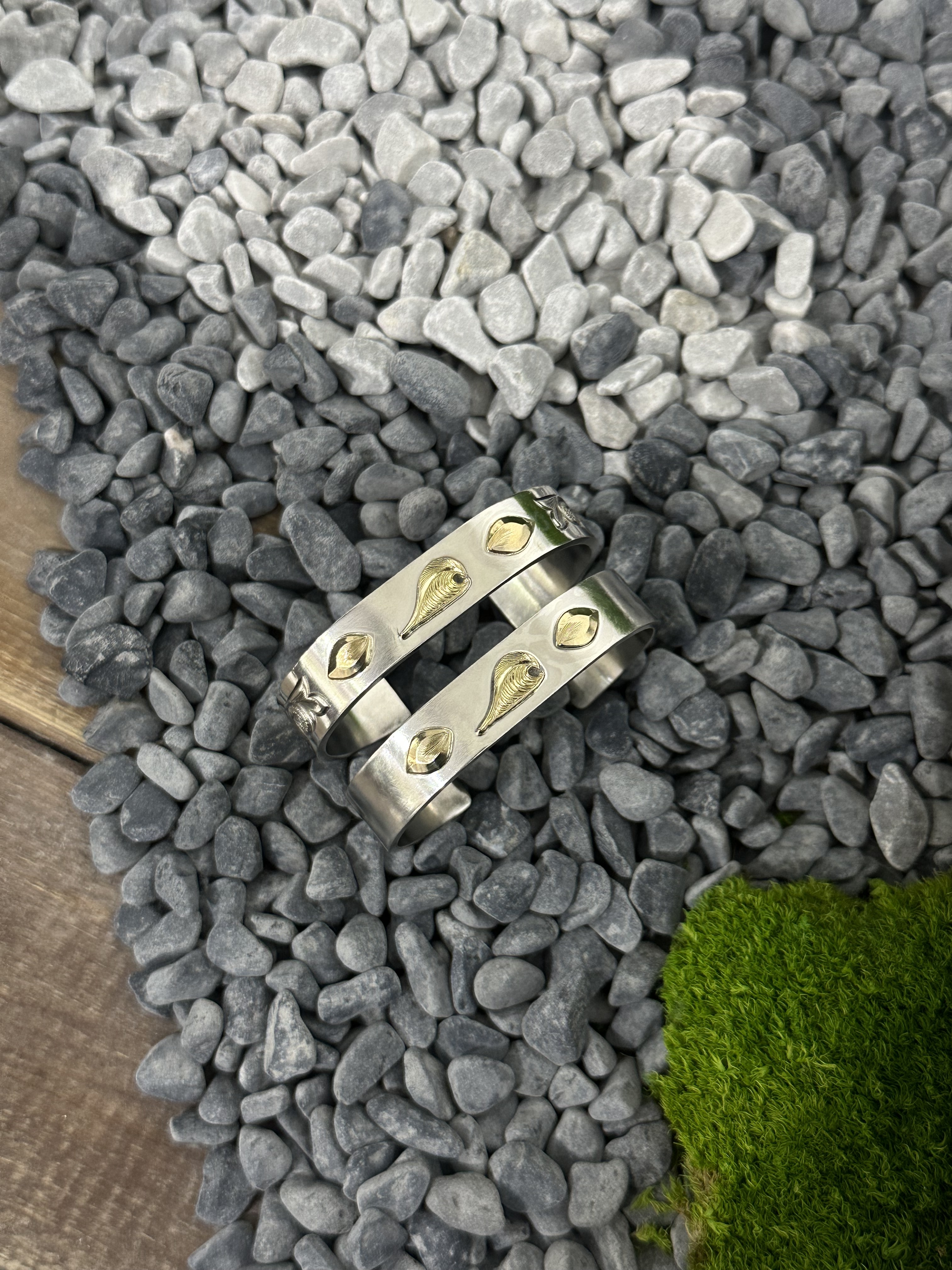 鳴島翔 ALOHA Bangle 無雕刻