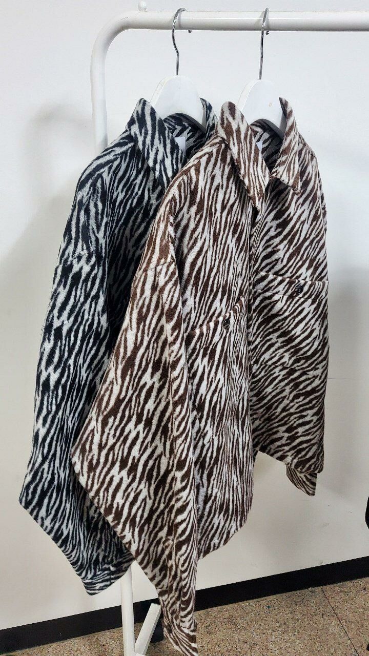 斑紋長袖恤衫 Crunky_youth-017JK