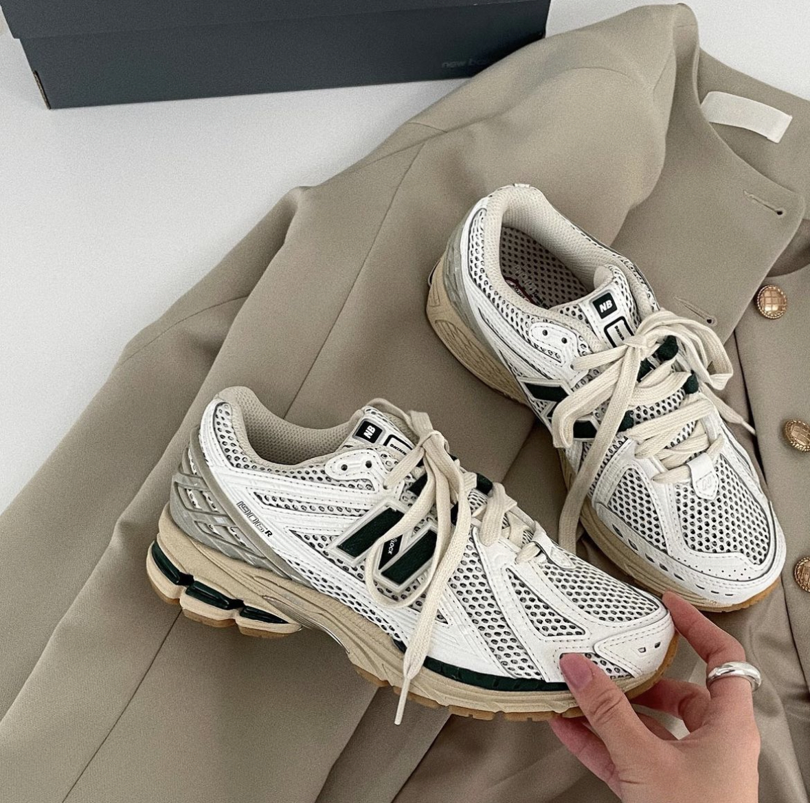 New Balance NB 1906 白綠 孔雀綠 墨綠 復古 奶油底 M1906RQ/預購