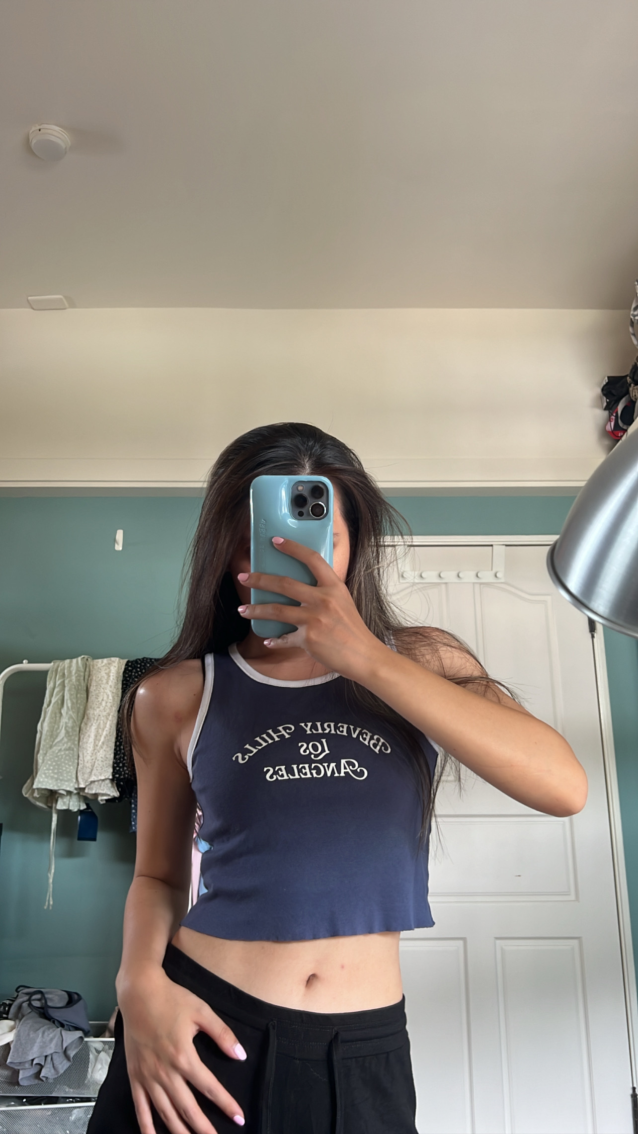 PACSUN 復古美式加州背心BEVERLY HILLS LOS ANGELES TANK