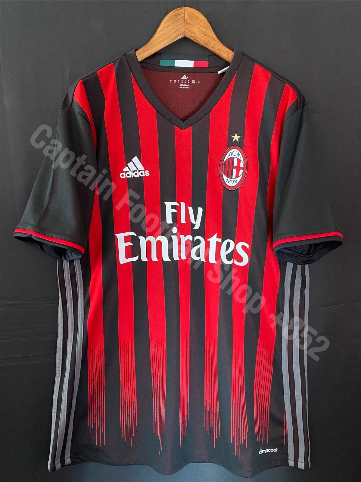 AC Milan 2016-2017 Adidas Home shirt