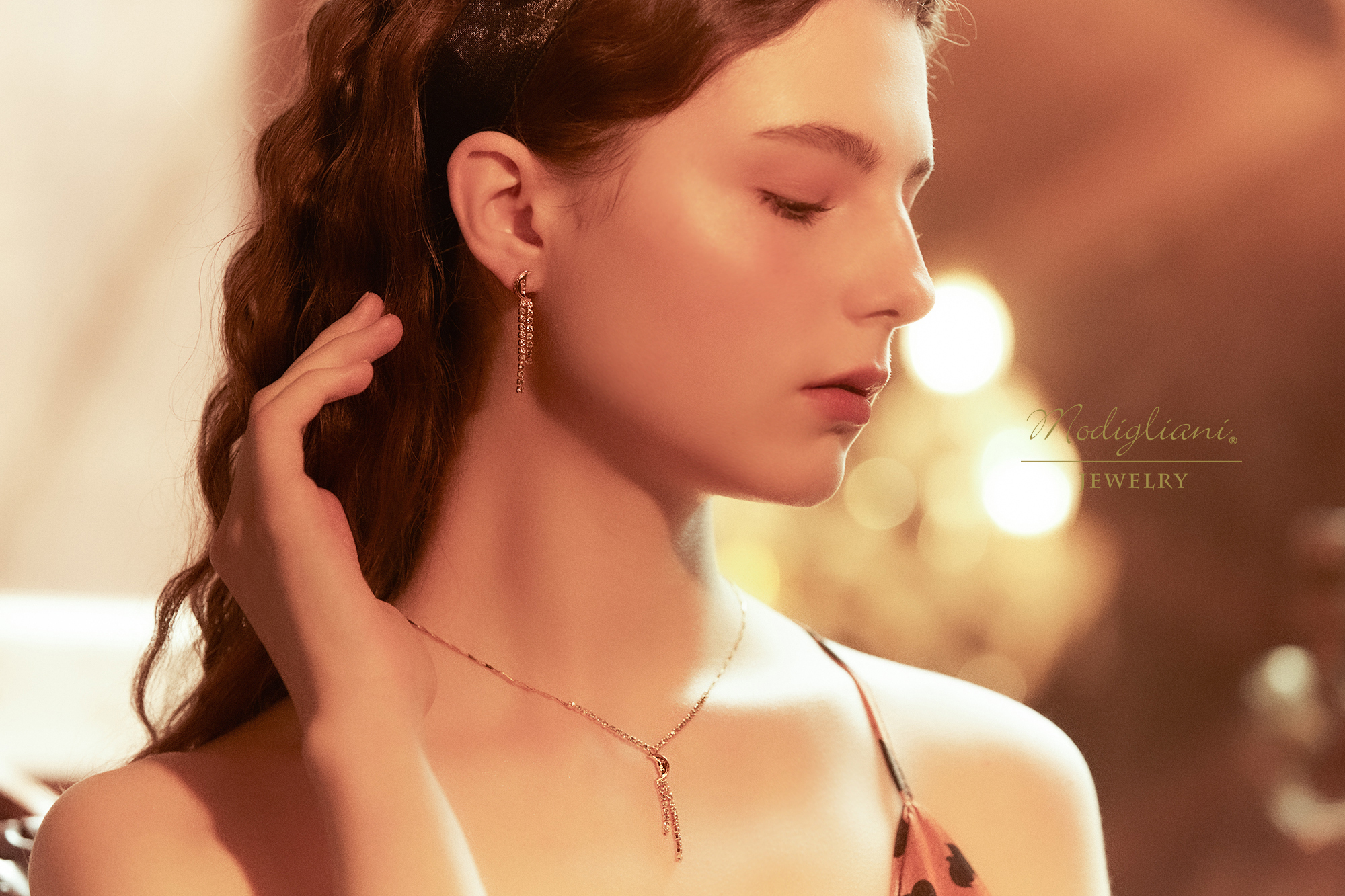 黃銅飾品,黃銅,施華洛世奇水鑽,月亮,氣質,耳環,18k金