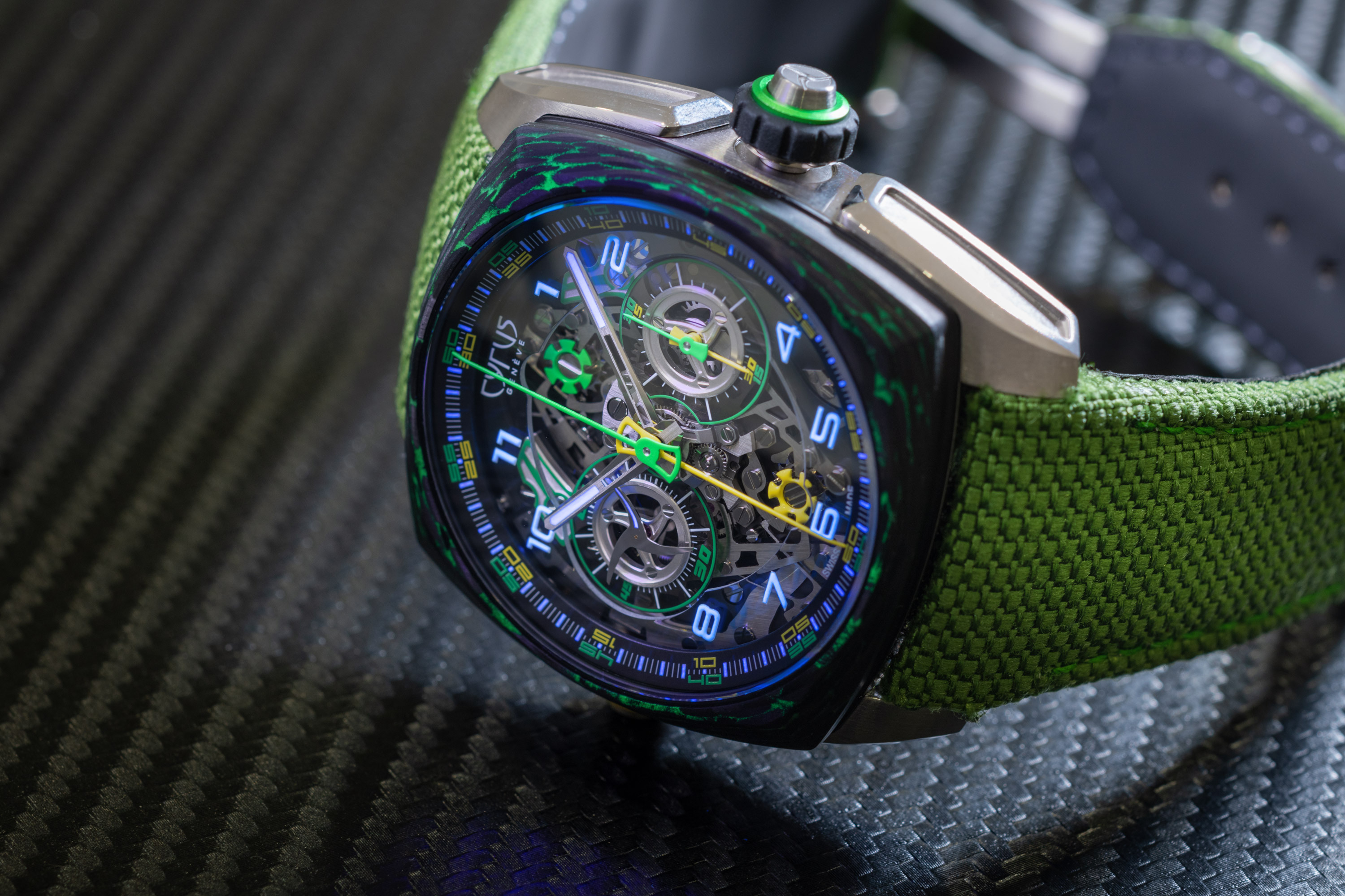 CYRUS｜KLECPYS DICE LIME  CARBON