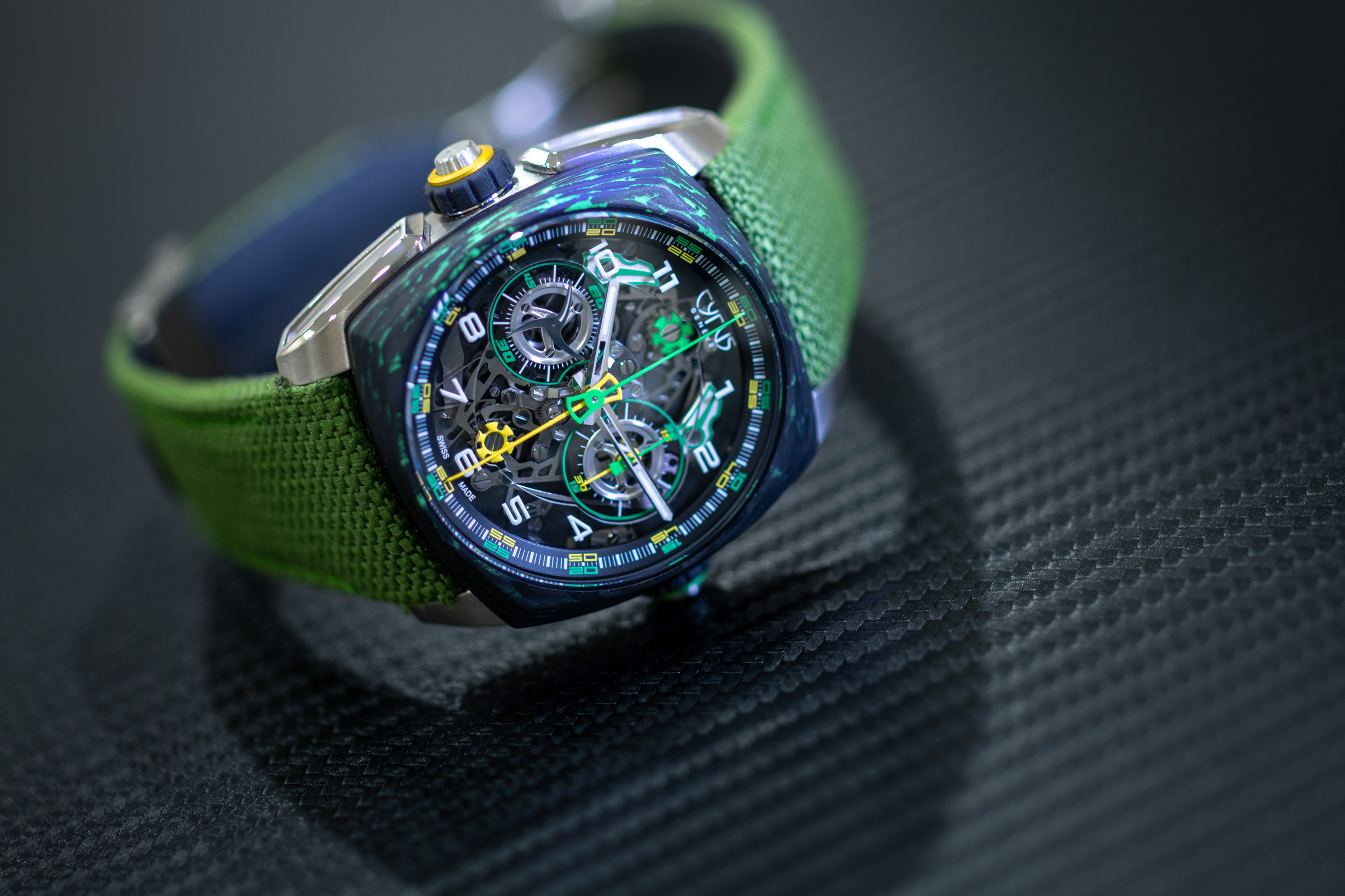 CYRUS｜KLECPYS DICE LIME  CARBON