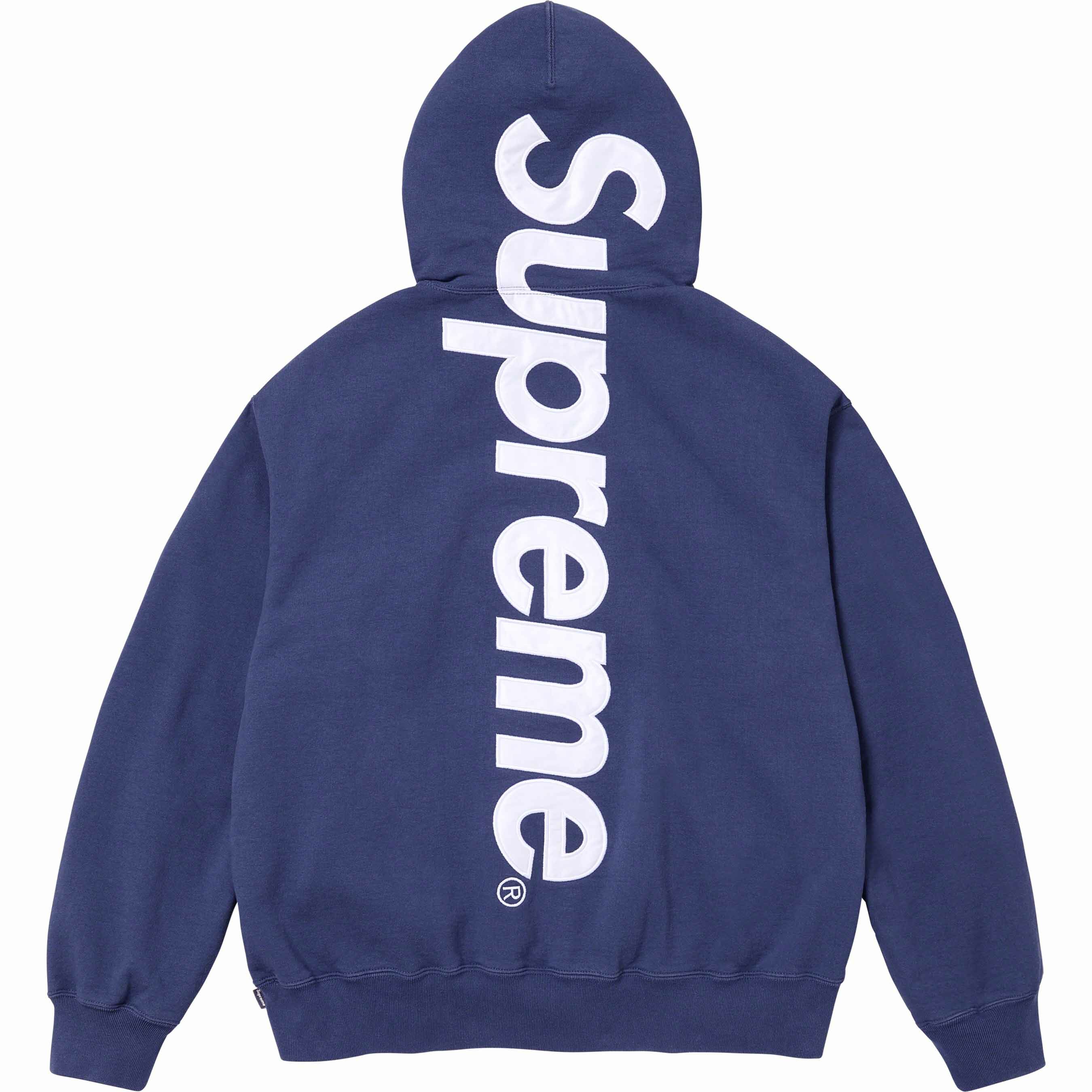 Navy 2025 supreme hoodie