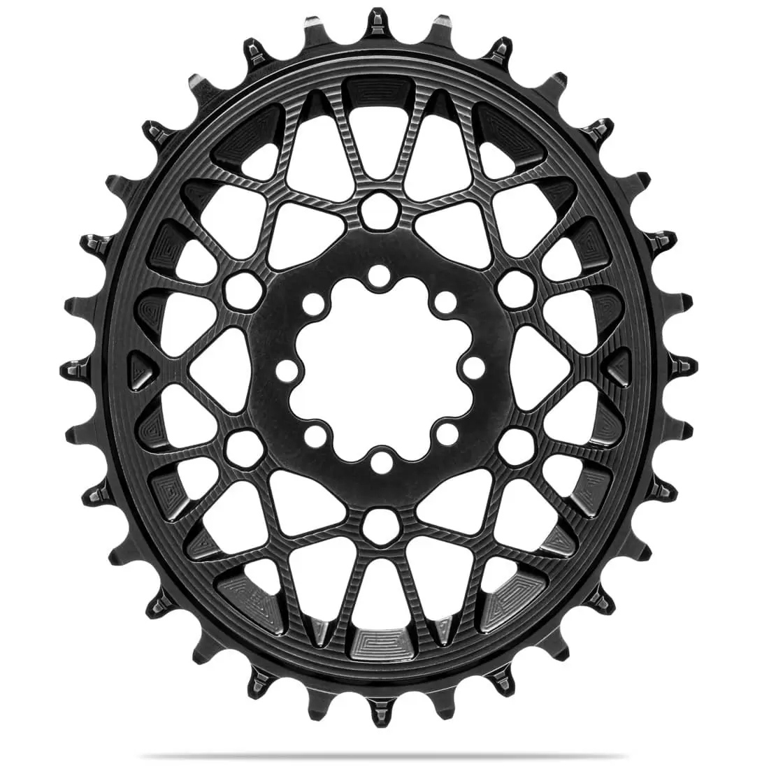 AbsoluteBlack Oval T-Type Transmission Chainring for Sram