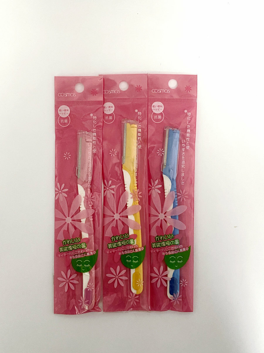 COSMOS - COSMOS 安全修眉刀3個入