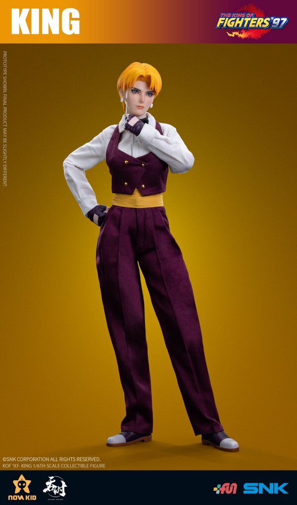 [訂金] 星之子工作室& 吞時工作室 ; 1/6 拳皇97 瓊 SNK