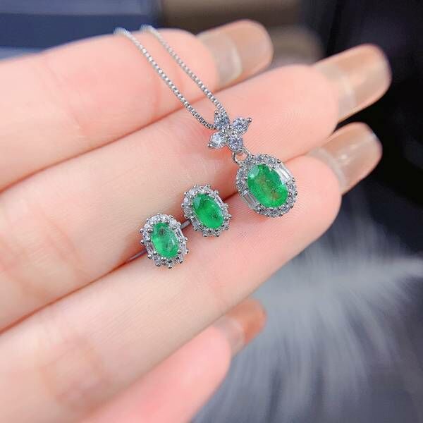 哥倫比亞祖母綠 套組