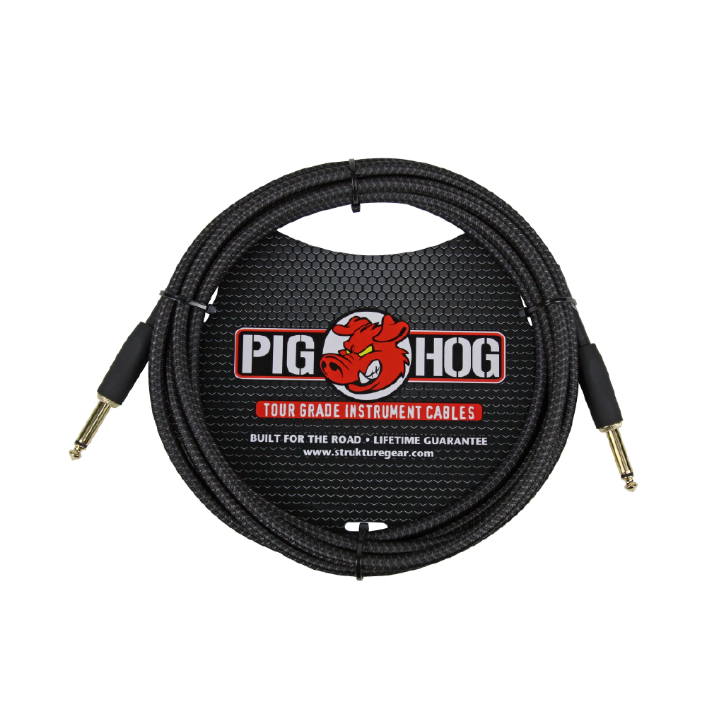 Pighog Pighog / Vintage編織系列 通用樂器導線 (多種款式可選) 第 2 張圖片｜三峽配件 / 週邊