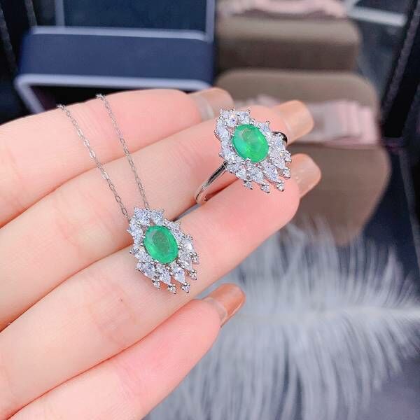 哥倫比亞祖母綠 套組