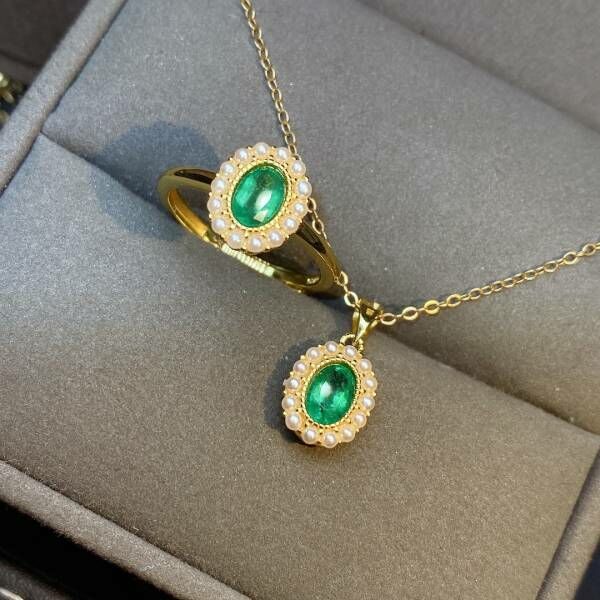 哥倫比亞祖母綠 套組