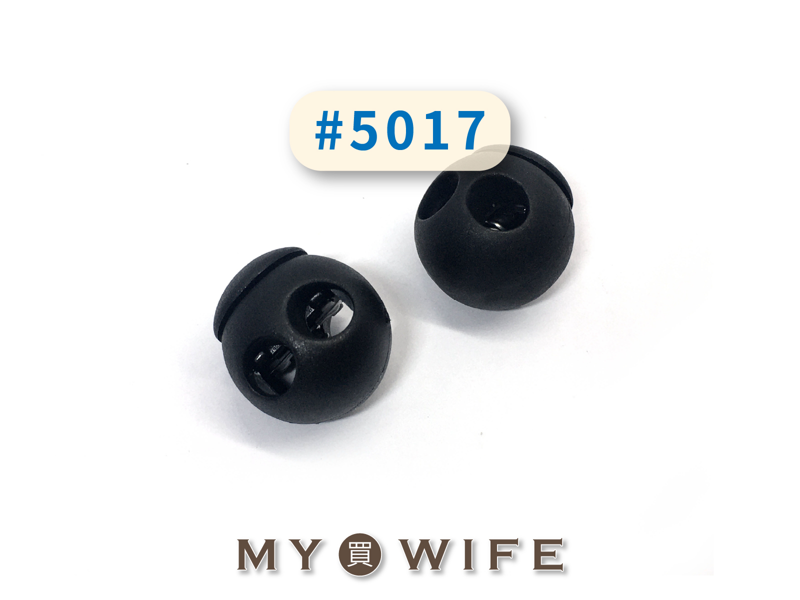 繩索扣_黑色2入【#5017】