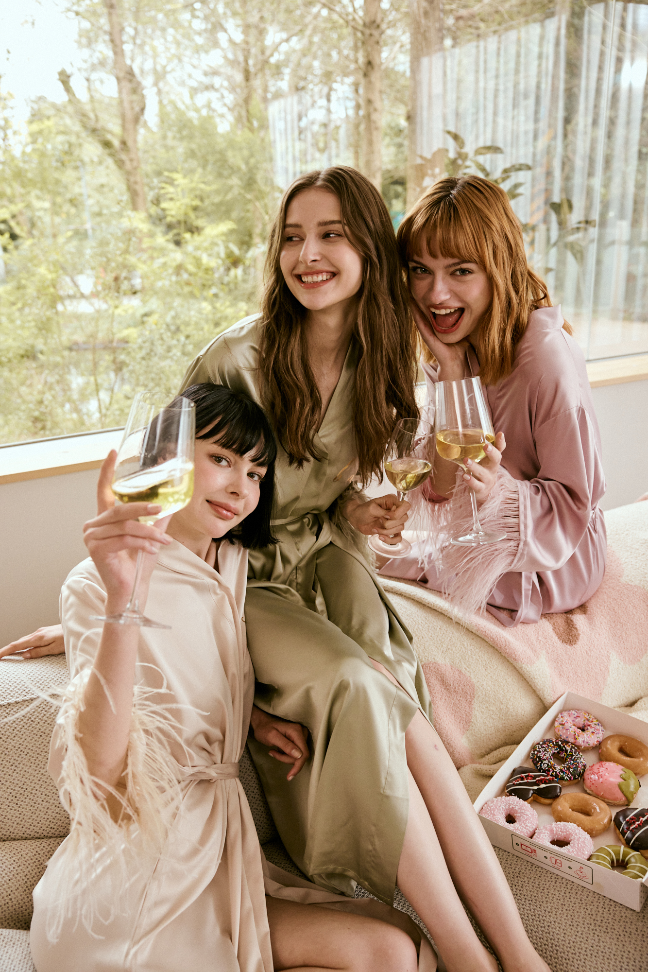 My Angel 我的天使 婚禮晨袍【可客製化/睡袍/浴袍】－Heres to Love