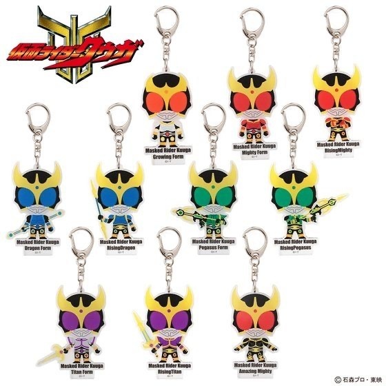 225130 Pbandai 預訂2025/4月 仮面ライダークウガ　デフォルメ　アクリルチャーム