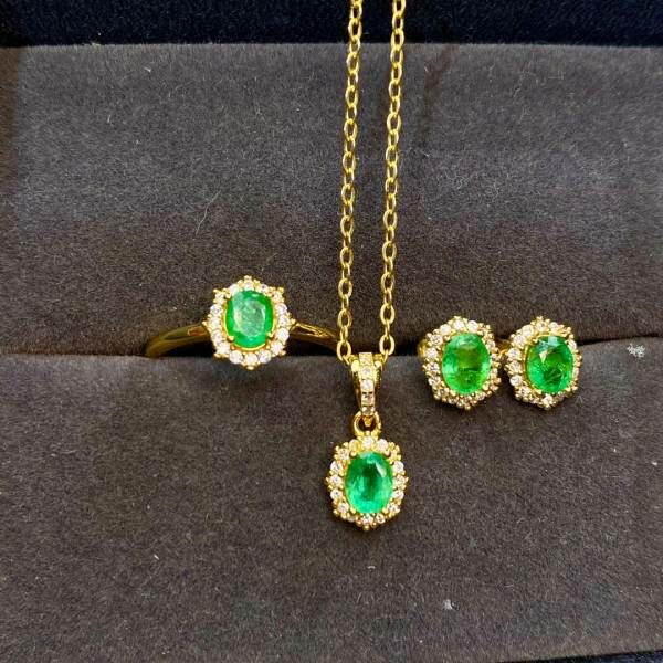 哥倫比亞祖母綠 套組