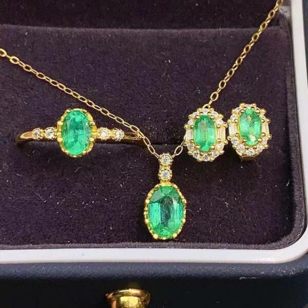 哥倫比亞祖母綠 套組