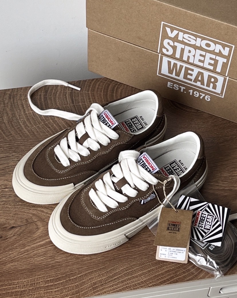 【現貨】VISION STREET WEAR FLAT TOP系列 滑板鞋 香醇可可 V233NY700808