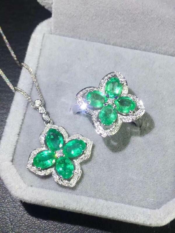 哥倫比亞祖母綠 套組