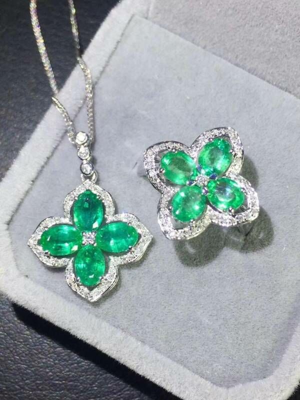 哥倫比亞祖母綠 套組