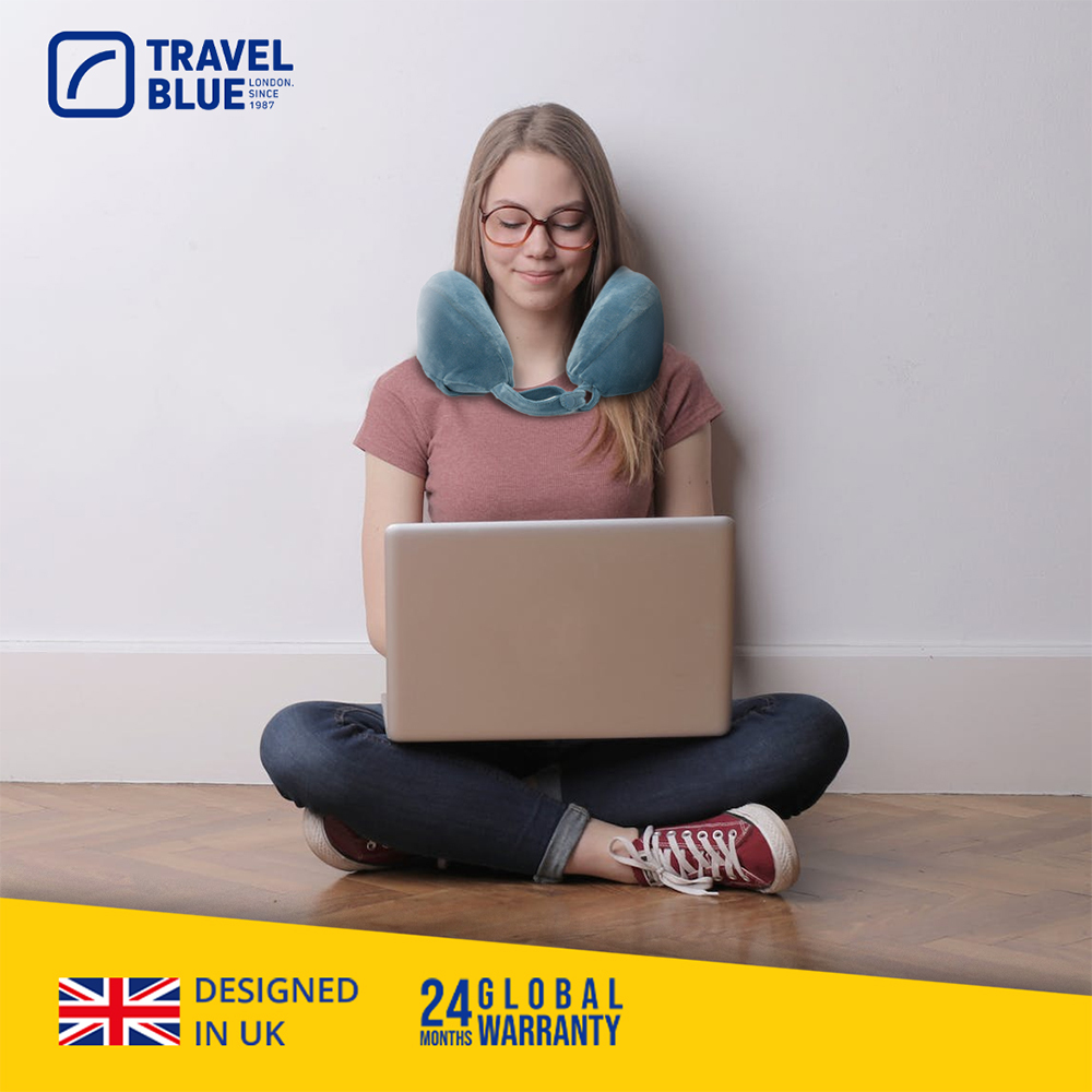 【Travel Blue 藍旅】寧靜頸枕 U型枕 - 5色任選