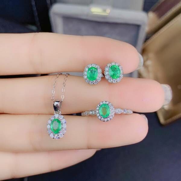 哥倫比亞祖母綠 套組