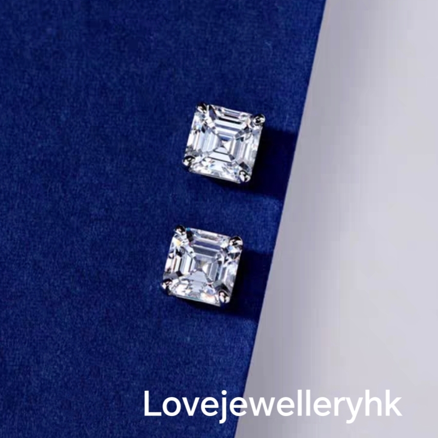 阿斯切莫桑鑽耳環E2C058