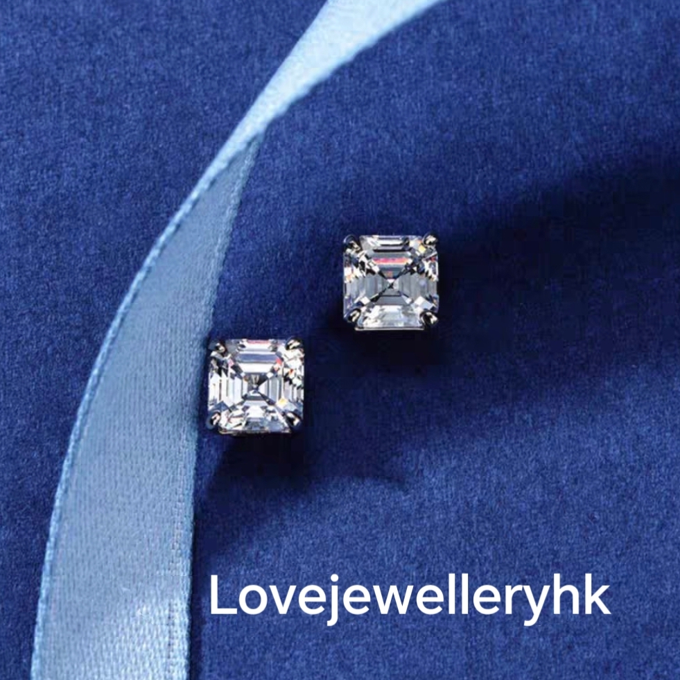 阿斯切莫桑鑽耳環E2C058