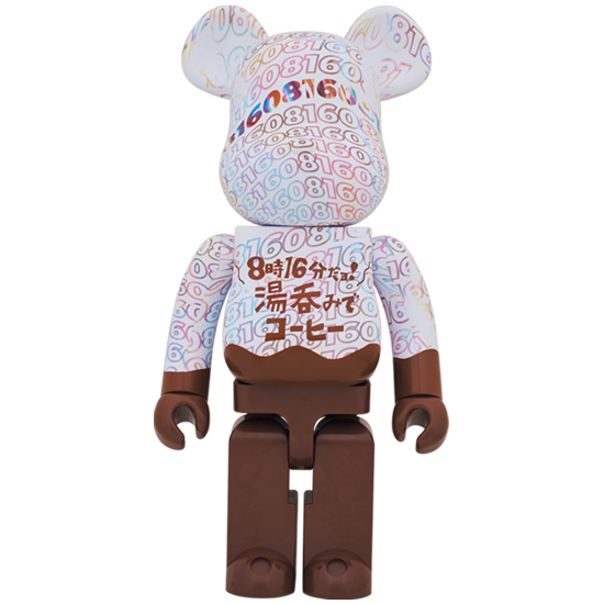特価 BE@RBRICK 8時16分湯吞熊】 1000% | その他