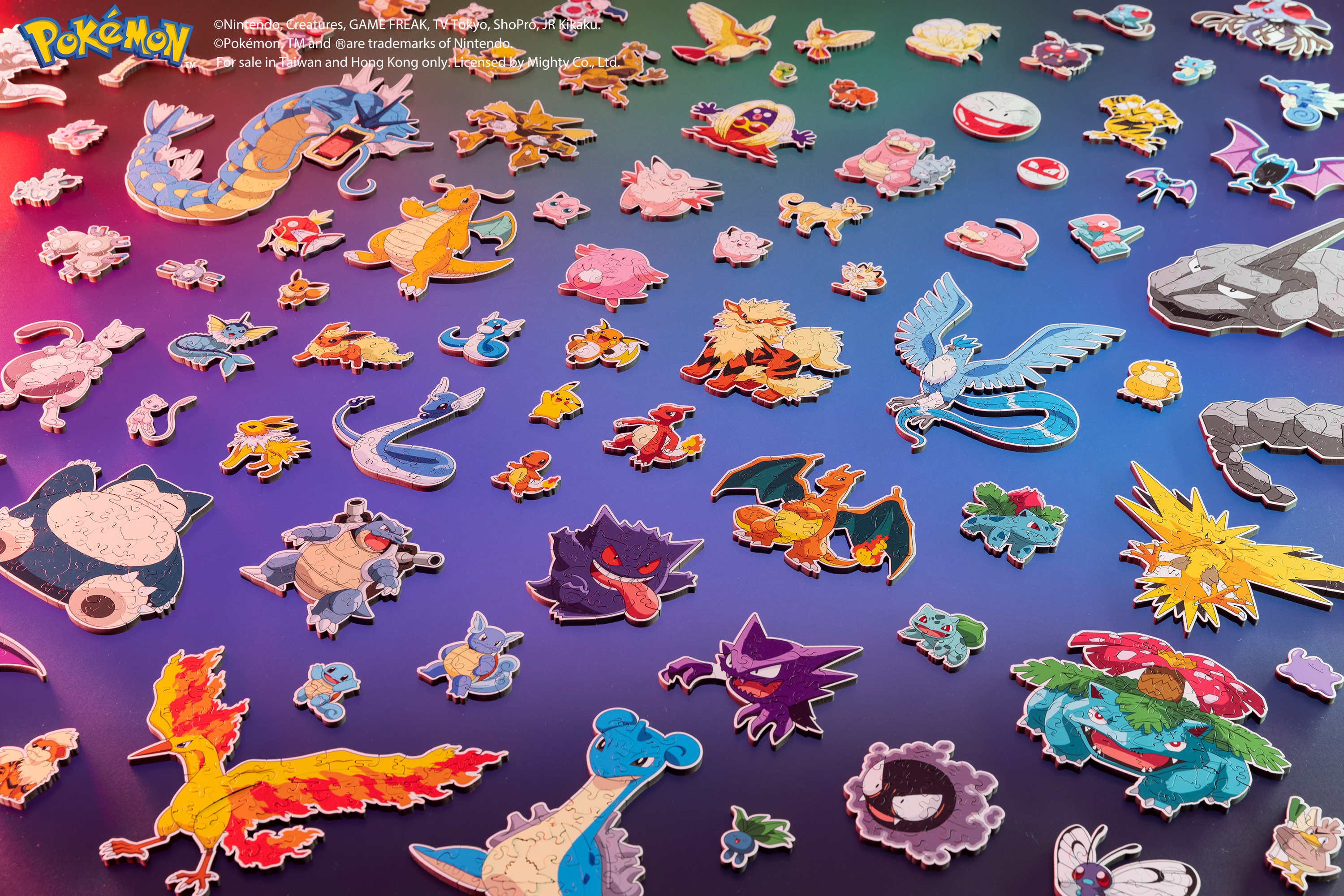 寶可夢木質拼圖