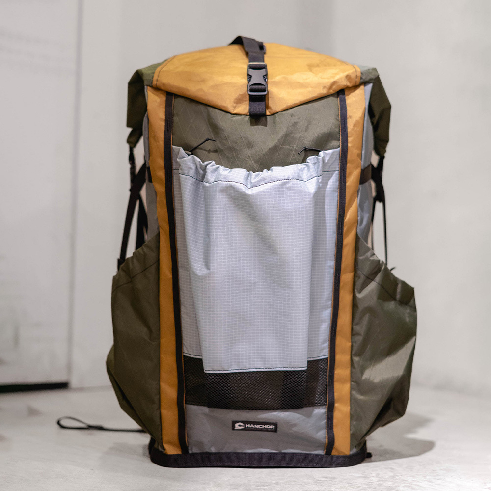 HANCHOR MARL / AMOUTER 限定登山包 21-51L / 主包灰棕綠