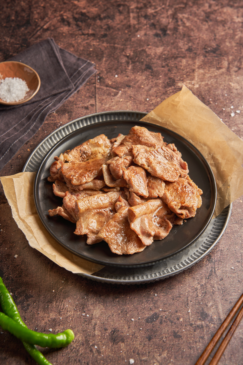 經典五香梅花豬250g｜新村站著吃 烤肉宅配